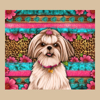 Shih Tzu Floral Tumbler Heavyweight Hoodie | Teevron