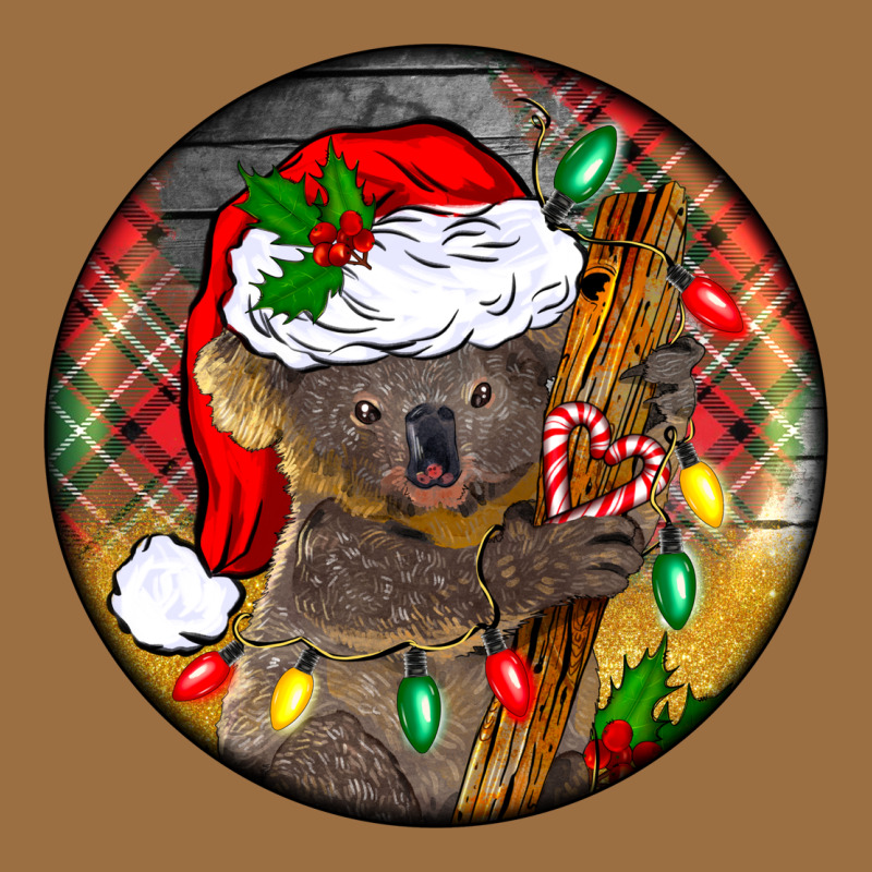 Christmas Koala Vintage Tee by BarkalooDesign | Teevron