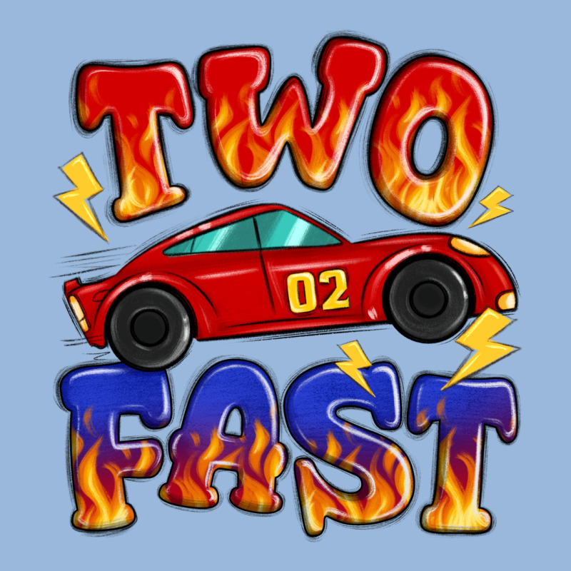 Two Fast Boys Birthday Racing Car Premium Hoodie by MaliasSmallBusiness | Teevron