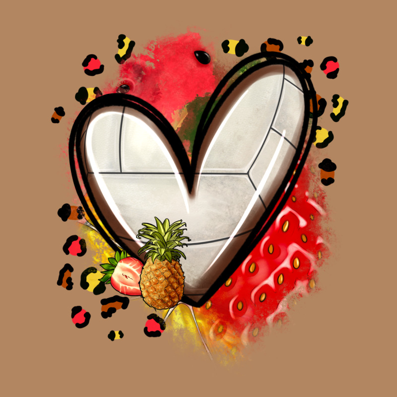 Fruits And Volleyball Heart Long Sleeve Tee by Zillion Design Studio | Teevron