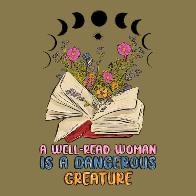 A Well Read Woman Is A Dangerous Creature Premium Hoodie by MaliasSmallBusiness | Teevron