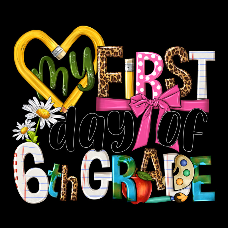 My First Day Of 6th Grade Urban Hoodie by NancyCooperArtShop | Teevron