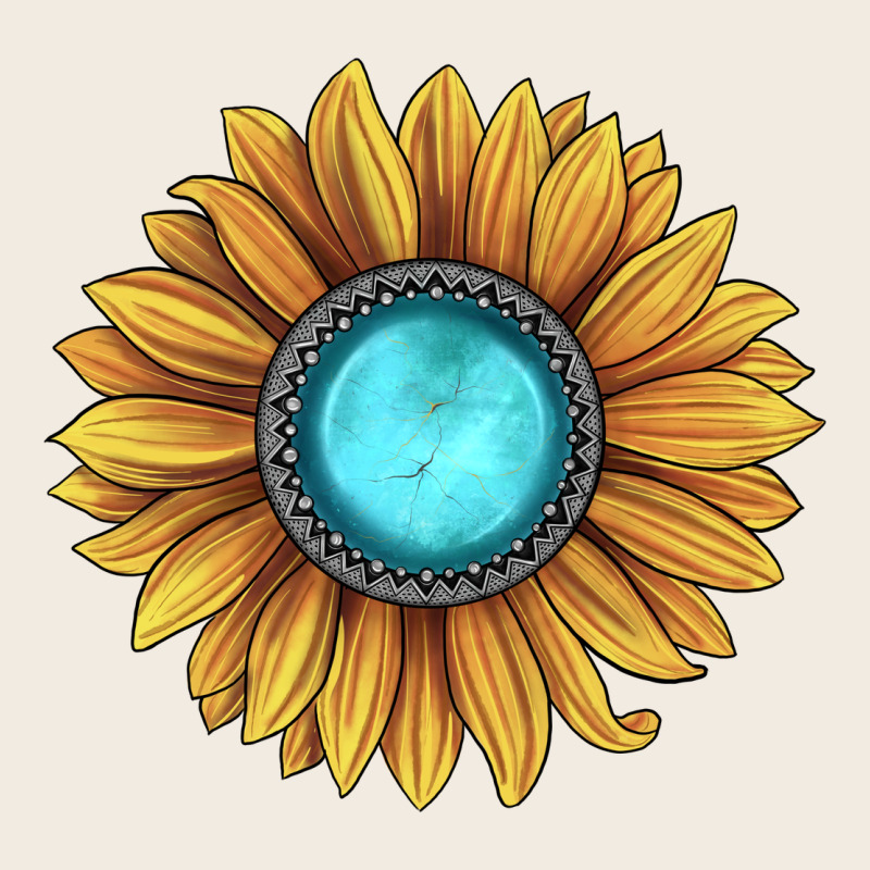 Sunflower Gemstone Premium Sweatshirt by JahusDesignShop | Teevron