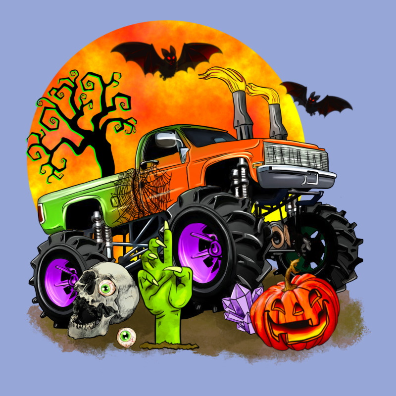 Halloween Monster Truck Classic Tee by Zillion Design Studio | Teevron