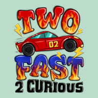 Two Fast Two Curious Boys Birthday Racing Car Premium Hoodie | Teevron