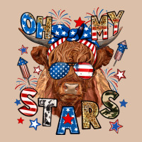 Oh My Stars Highland Cow Urban Heavy Tee | Teevron