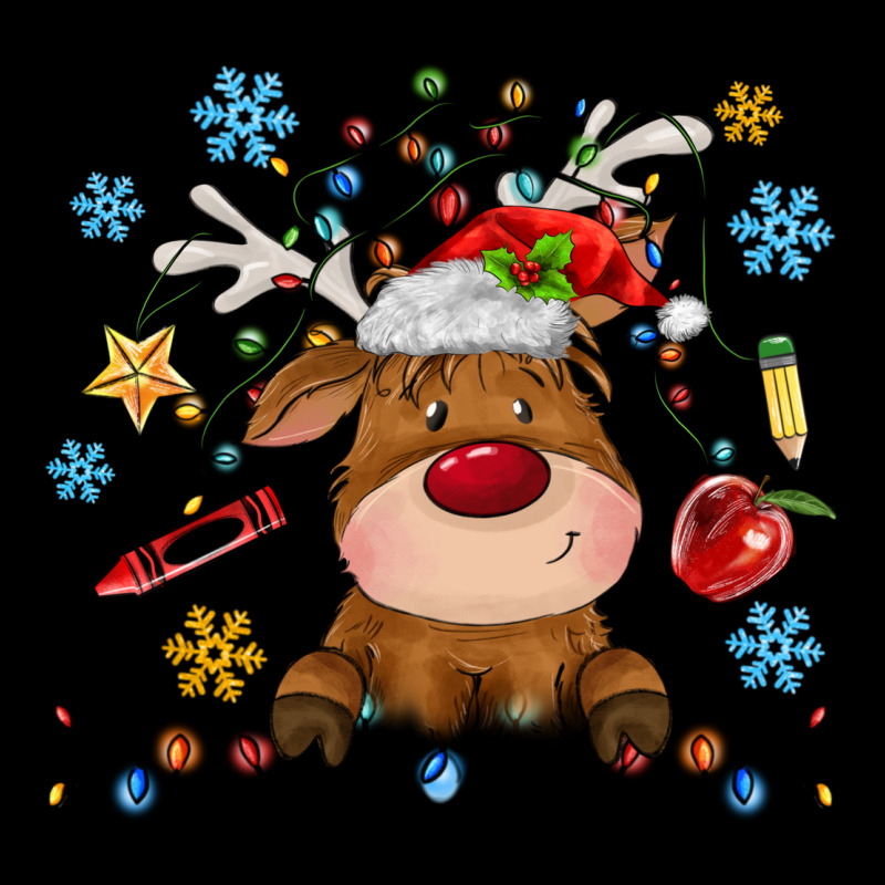 Christmas Deer School Urban Hoodie by MaliasSmallBusiness | Teevron