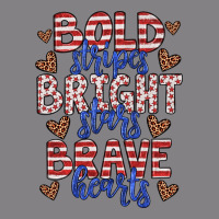 Bold Stripes Bright Stars Brave Hearts Heavyweight Hoodie | Teevron