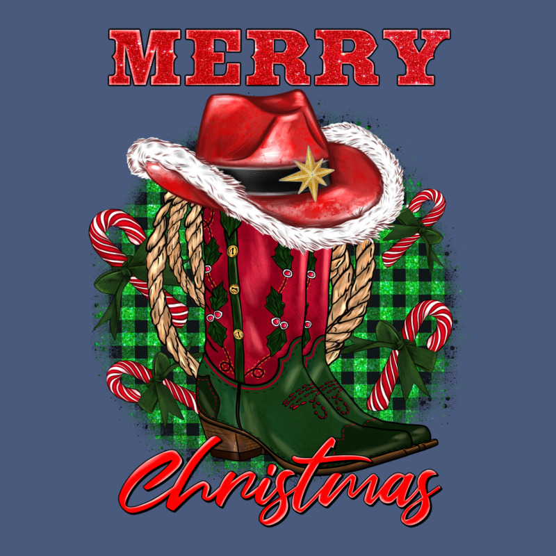 Merry Christmas Boots Hat Rope Vintage Hoodie by AdoDesignShop | Teevron