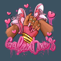 Galentines Afro Girl Sneakers Urban Heavy Tee | Teevron