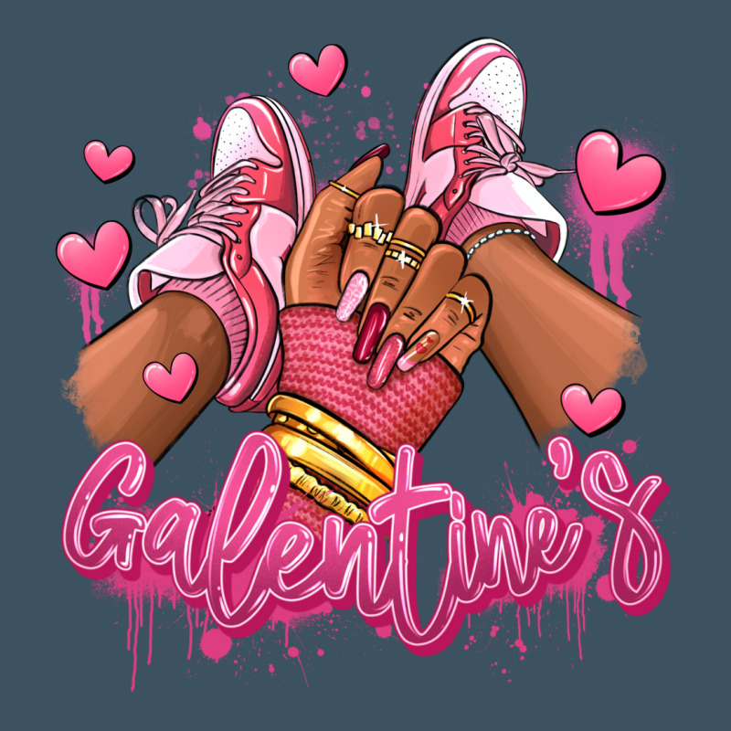 Galentines Afro Girl Sneakers Urban Heavy Tee by RanaPortraitStore | Teevron