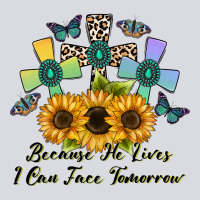 Because He Lives I Can Face Tomorrow Zipper Hoodie | Teevron