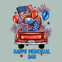 Happy Memorial Day Farm Truck Heavyweight Hoodie | Teevron