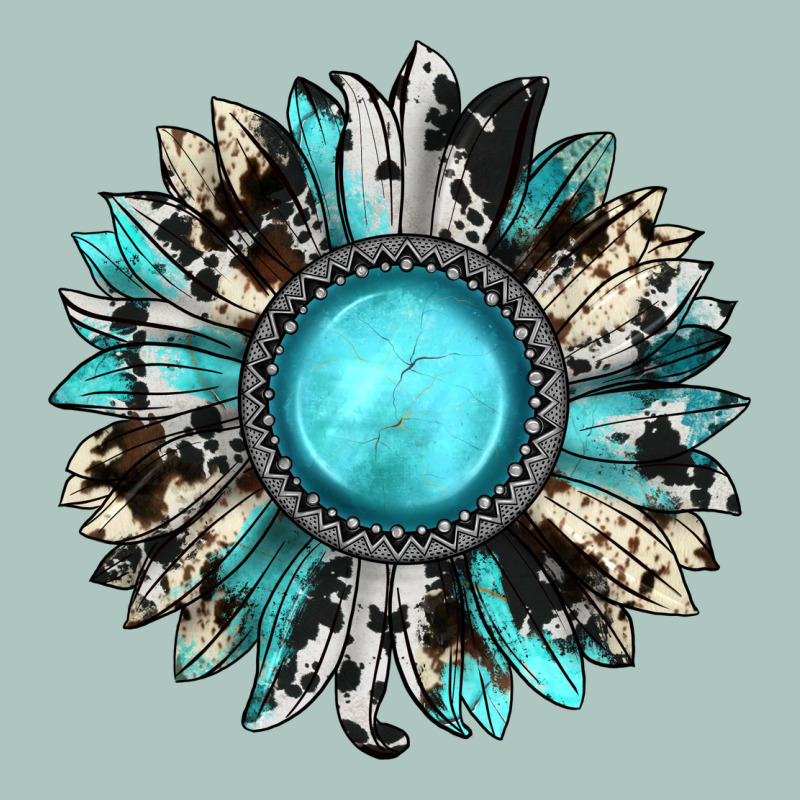 Western Sunflower Gemstone Premium Sweatshirt by JahusDesignShop | Teevron