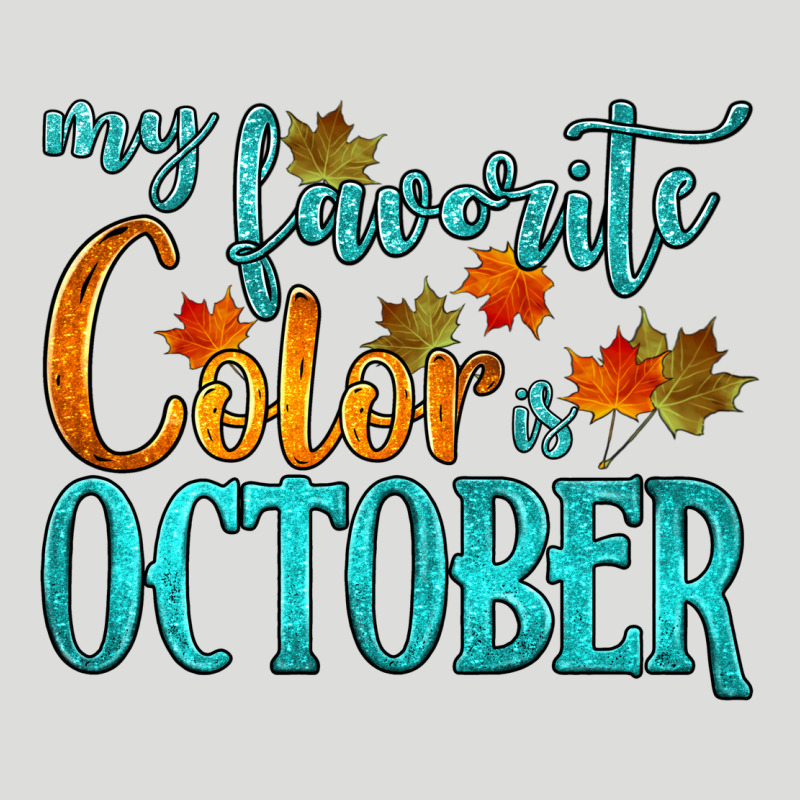 My Favorite Color Is October Zipper Hoodie by HRA Design Shop | Teevron