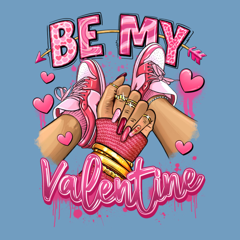 Be My Valentine Light Skinned Girl Sneakers Urban Heavy Tee by RanaPortraitStore | Teevron