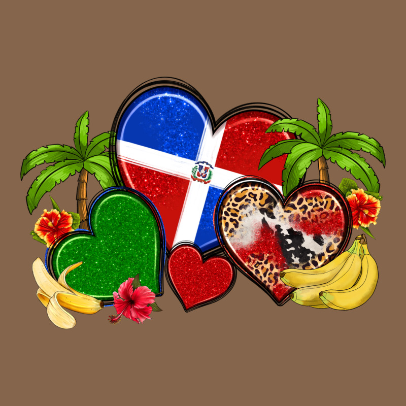 Dominican Republic Hearts Premium Tee by Artiststas | Teevron