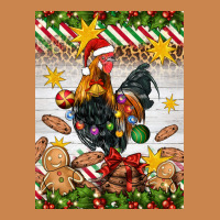 Christmas Rooster Heavyweight Hoodie | Teevron