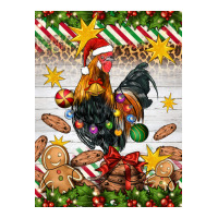 Christmas rooster | Teevron