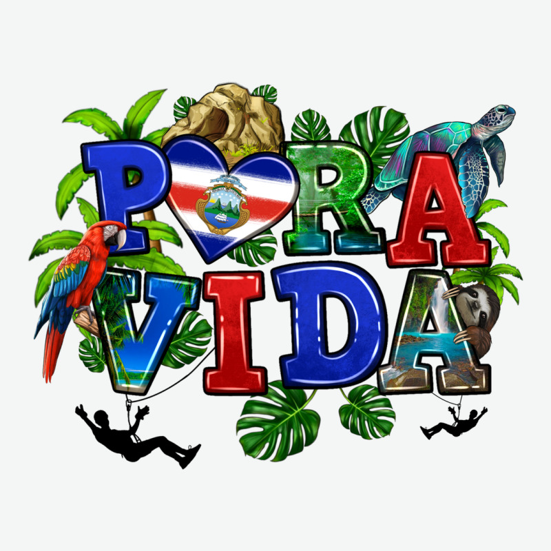 Pura Vida Costa Rica Urban Heavy Tee by RanaPortraitStore | Teevron