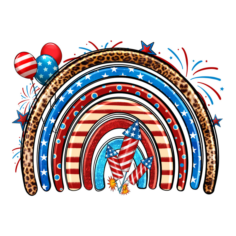 American Rainbow Zipper Hoodie by Neo Western | Teevron