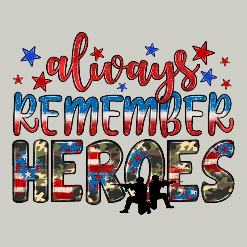 Always Remember Heroes Heavyweight Hoodie by JahusDesignShop | Teevron