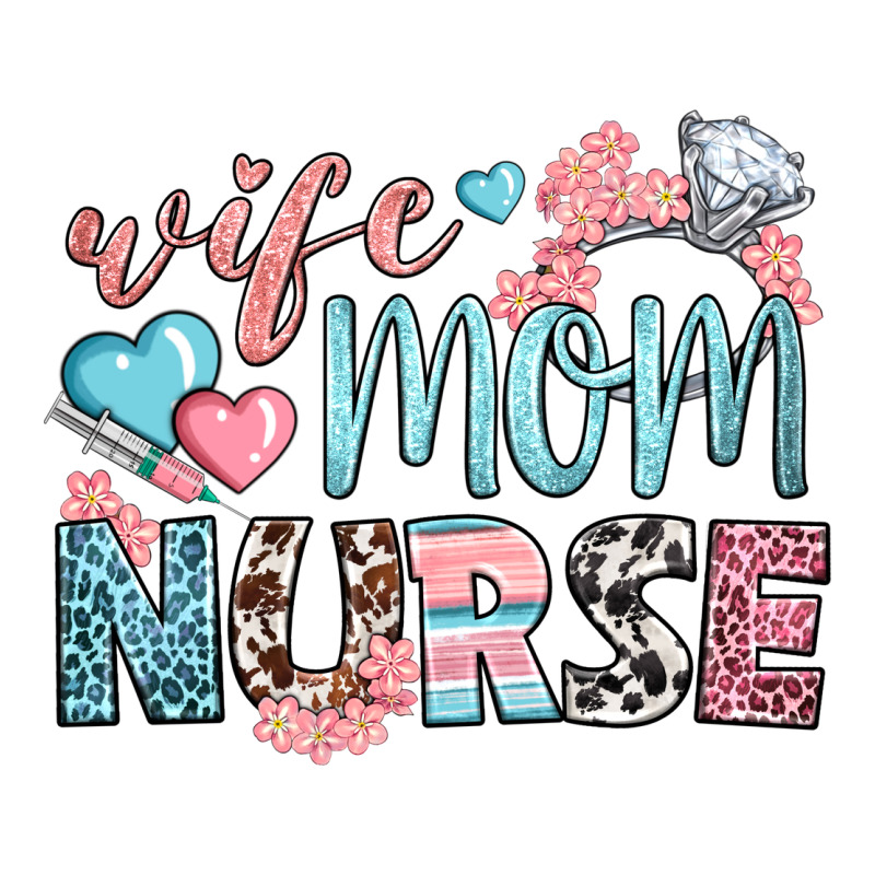 Wife Mom Nurse Premium Sweatshirt by BundleAndBundleShop | Teevron
