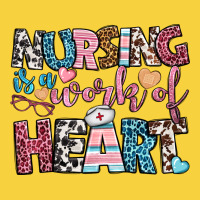 Nursing Is A Work Of Heart Premium Sweatshirt | Teevron