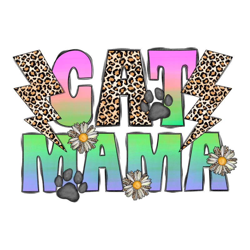 Cat Mama Zipper Hoodie by CowhideDigitalArt | Teevron