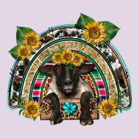 Suffolk Ewe Front Sunflowers Rainbow Classic Tee | Teevron