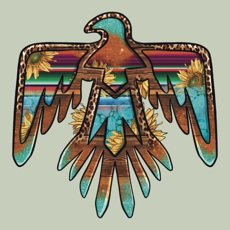 Thunderbird With Sunflowers Ladies Tee by BarkalooDesign | Teevron