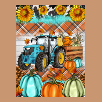 Fall Farm Tractor Air Freshener Heavyweight Hoodie | Teevron