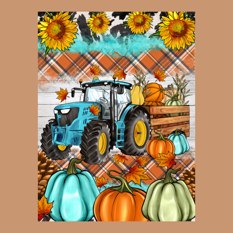 Fall Farm Tractor Air Freshener Heavyweight Hoodie by Artiststas | Teevron
