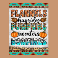 Flannels Hayrides Pumpkins Sweaters Bonfires Heavyweight Hoodie | Teevron