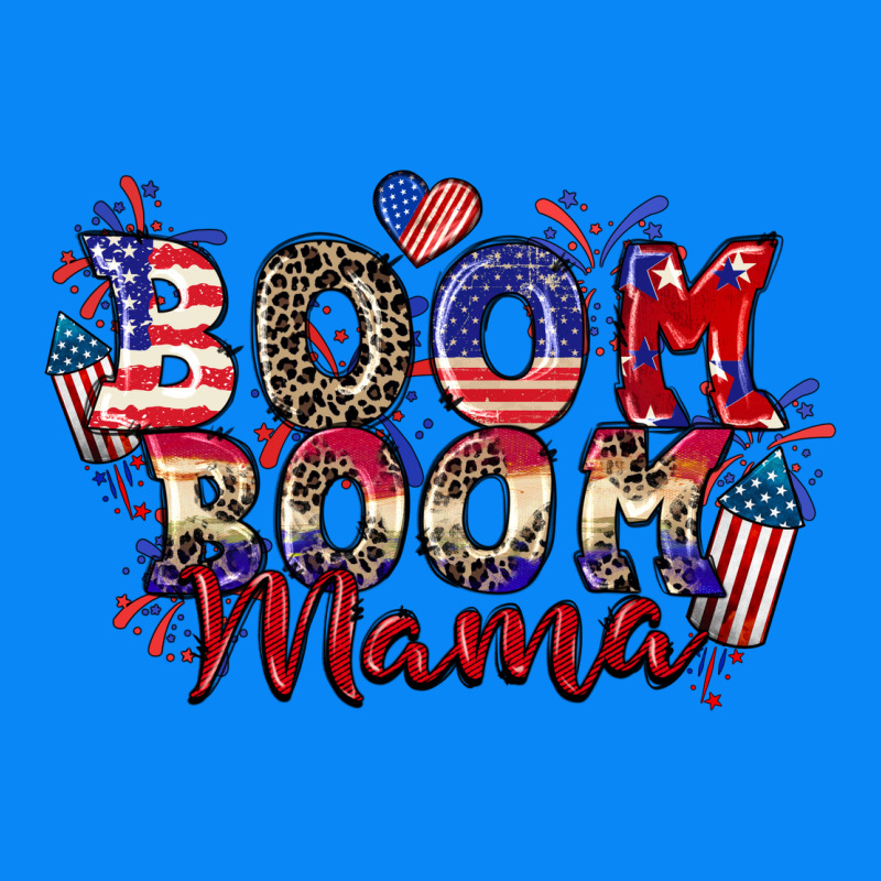 Boom Boom Mama 4th Of July Zipper Hoodie by CowGirlArtShop | Teevron
