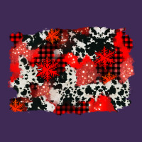 Western Red Cowhide Winter Background Premium Hoodie | Teevron