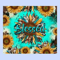 Blessed Sunflowers Urban Heavy Tee | Teevron