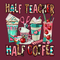 Half Teacher Half Coffee Long Sleeve Tee | Teevron