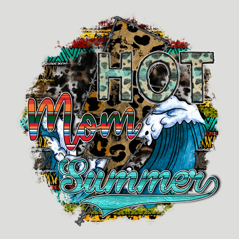 Hot Mom Summer Zipper Hoodie by SublimationCraftShop | Teevron