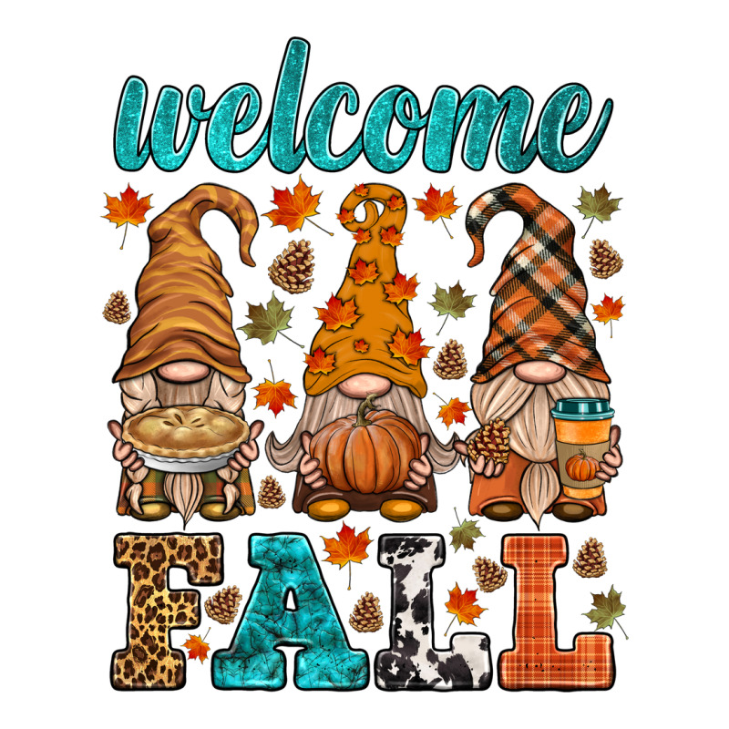 Welcome Fall Gnome Zipper Hoodie by HRA Design Shop | Teevron