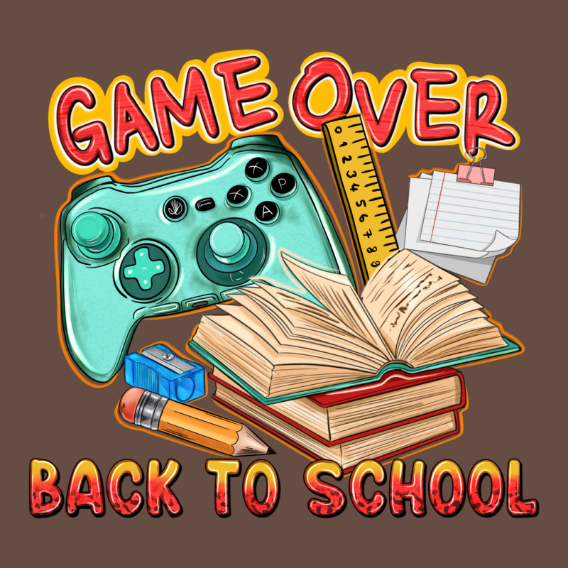 Game Over Back To School Long Sleeve Tee by texasbilliewilder | Teevron