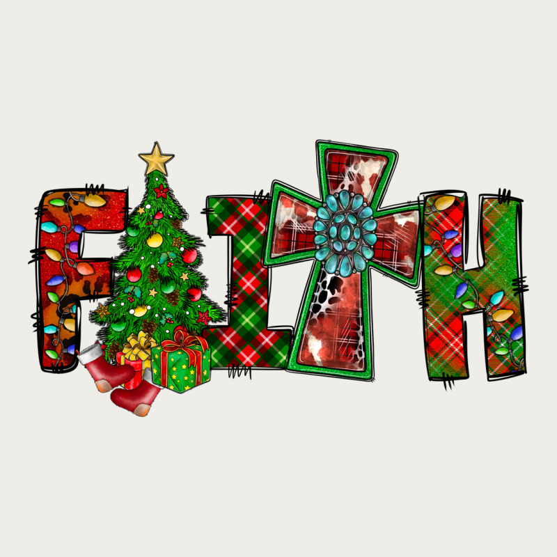 Christmas Faith With Cross Zipper Hoodie by CowhideDigitalArt | Teevron