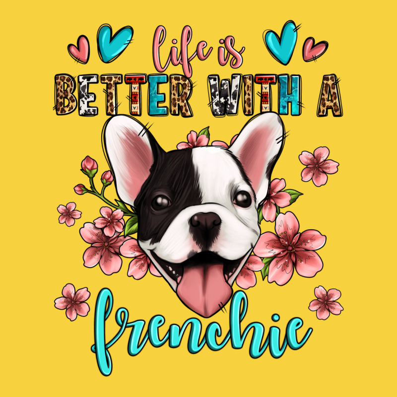 Life Is Better With A Frenchie Premium Sweatshirt by Jasminsmagicworld | Teevron