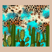 Cactus Turquoise Leopard Cowhide Tumbler Rana Urban Heavy Tee | Teevron