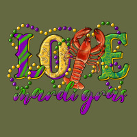 Love With Crawfish Mardi Gras Long Sleeve Tee | Teevron