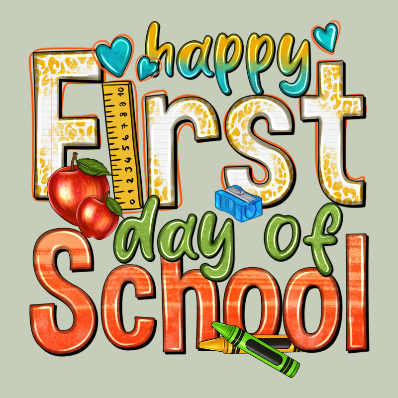 Happy First Day Of School Long Sleeve Tee by texasbilliewilder | Teevron
