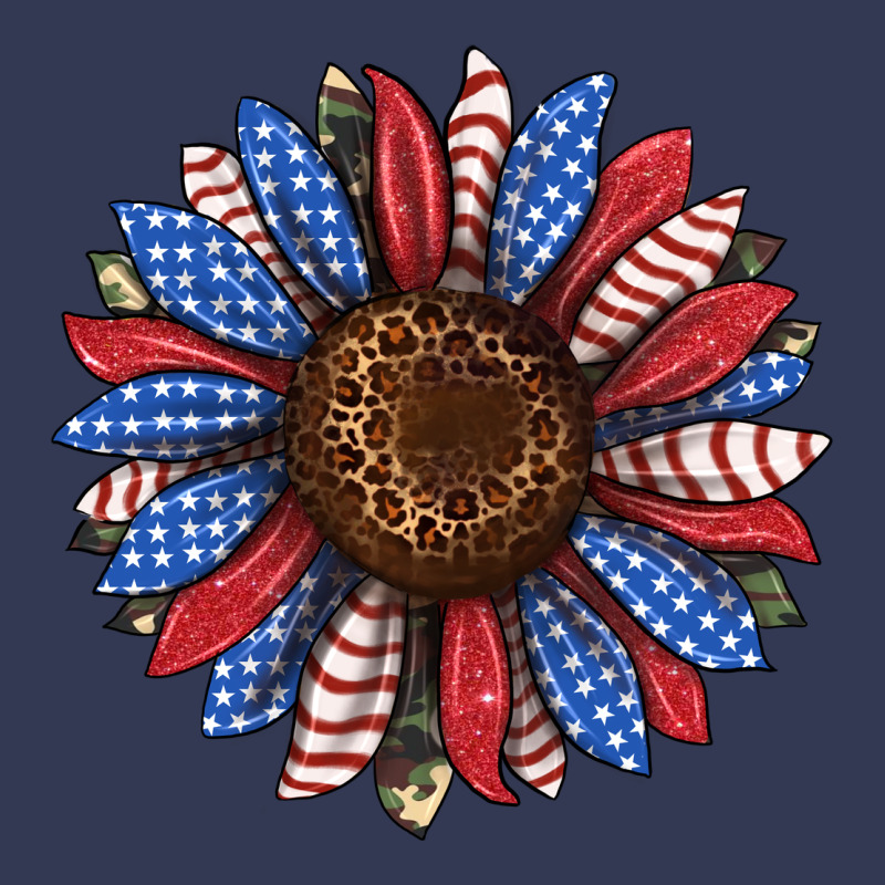 Usa Flag Camouflage Sunflower Heavyweight Hoodie by JahusDesignShop | Teevron