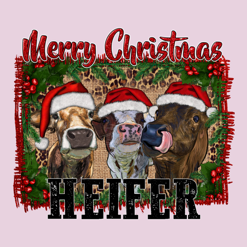 Merry Christmas Heifer Classic Tee by RanaPortraitStore | Teevron