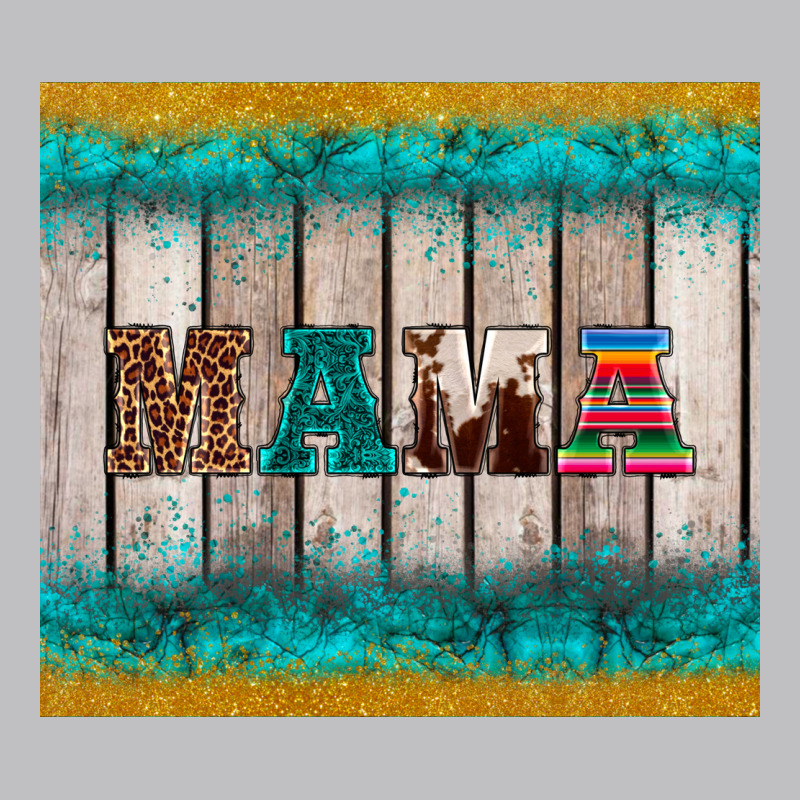 Western Turquoise Mama Classic Tee by BarkalooDesign | Teevron