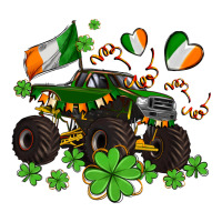 monster truck with shamrocks | Teevron